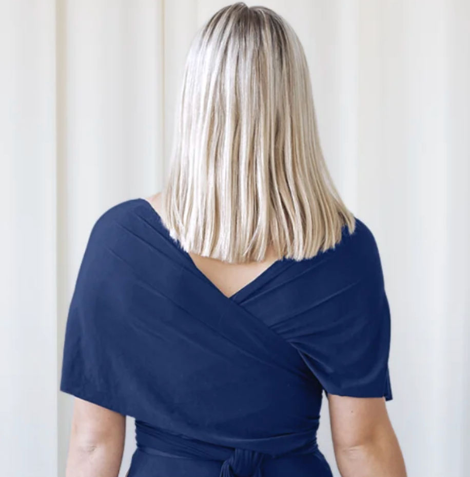 HENKAA Sakura Maxi Dress - Eggplant Purple