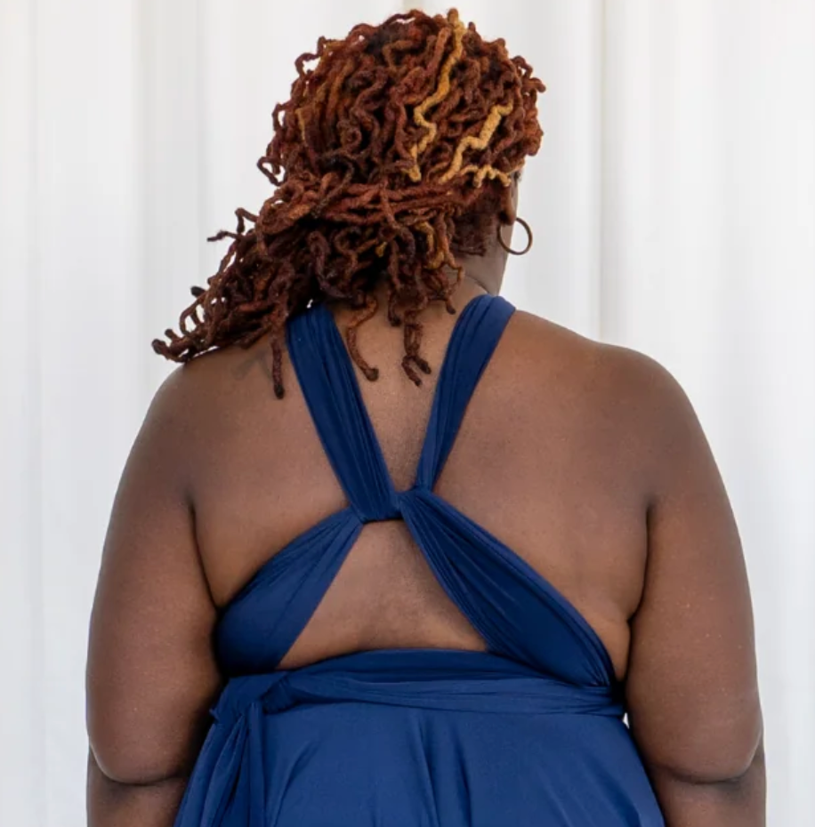 HENKAA Sakura Maxi Dress - Eggplant Purple