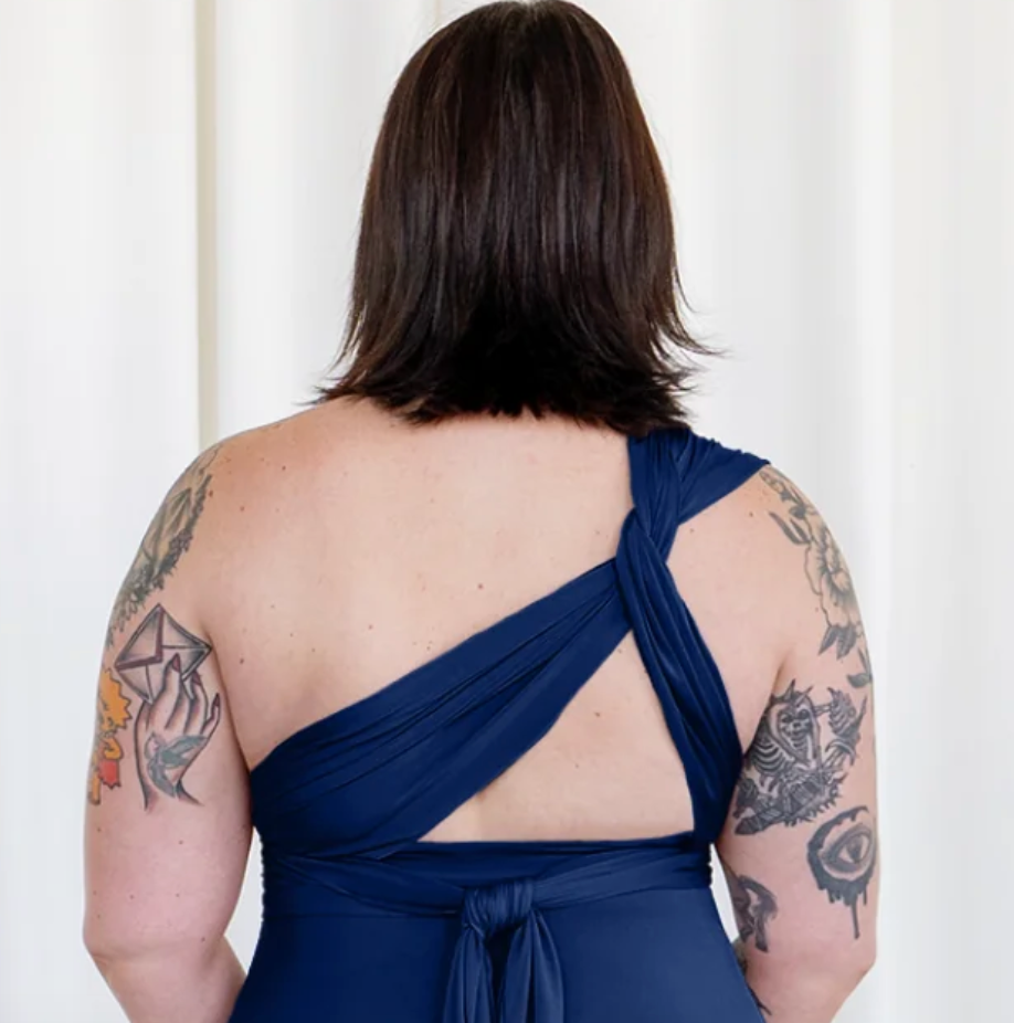 HENKAA Sakura Maxi Dress - Eggplant Purple