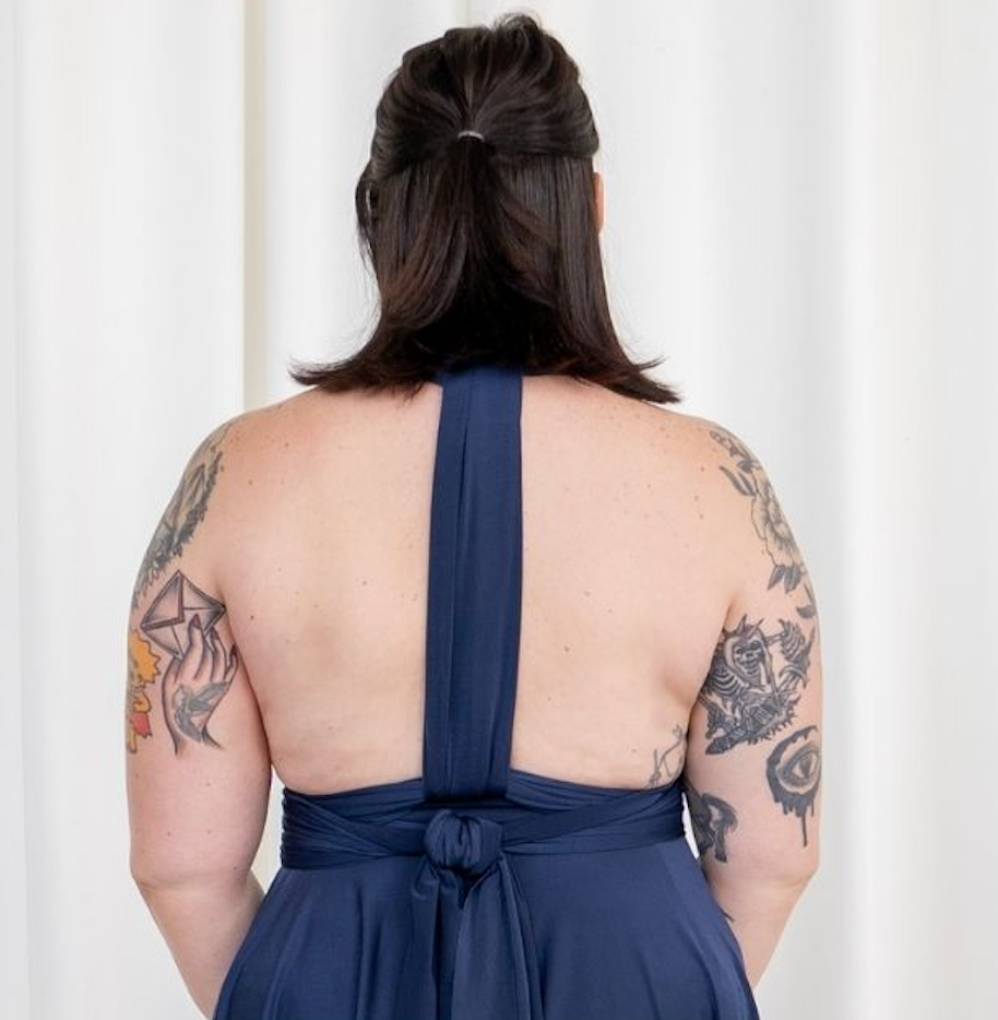 HENKAA Sakura Maxi Dress - Eggplant Purple