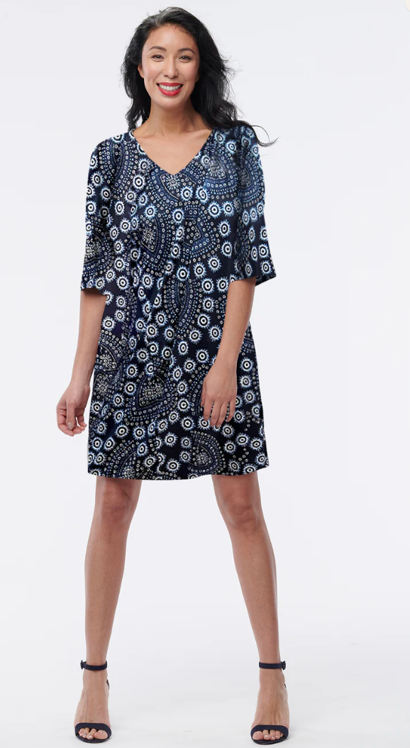 Helene Clarkson Design BAKU Reversible Wrinkle-Free Dress