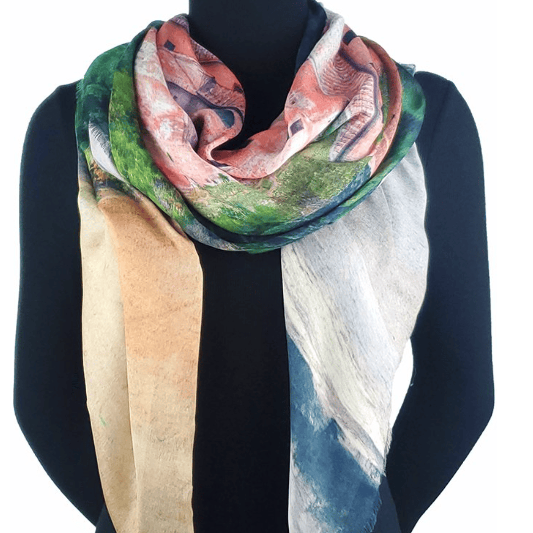 LOLILI Fine Art Scarf - Tuscan Villa