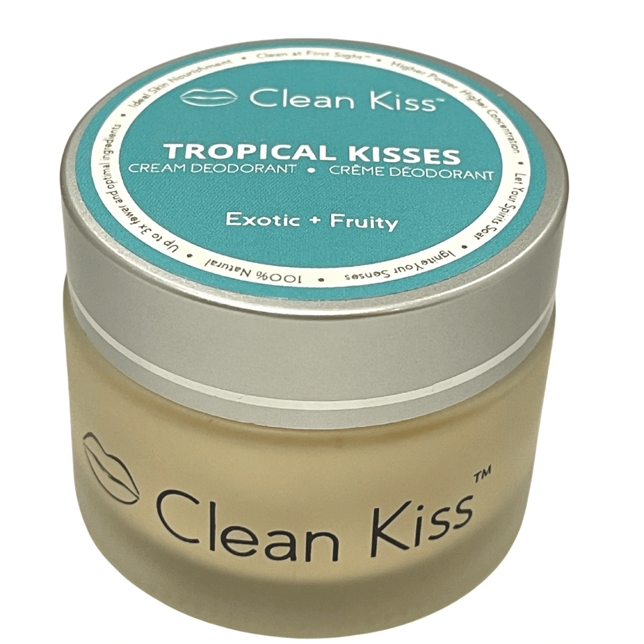 Clean Kiss Natural Deodorant - Tropical Kisses with Neroli & Jasmine