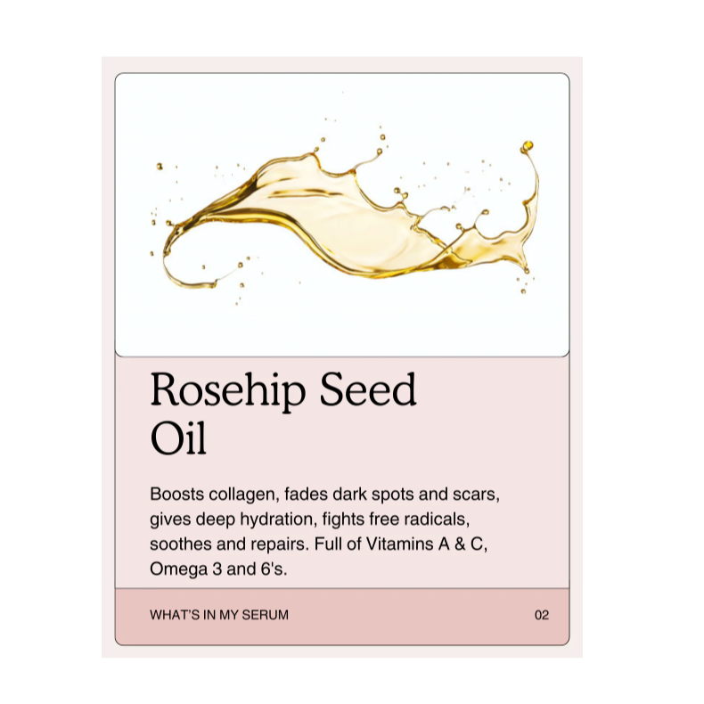 Clean Kiss "Kiss Me You Fool" Rosehip Oil Serum