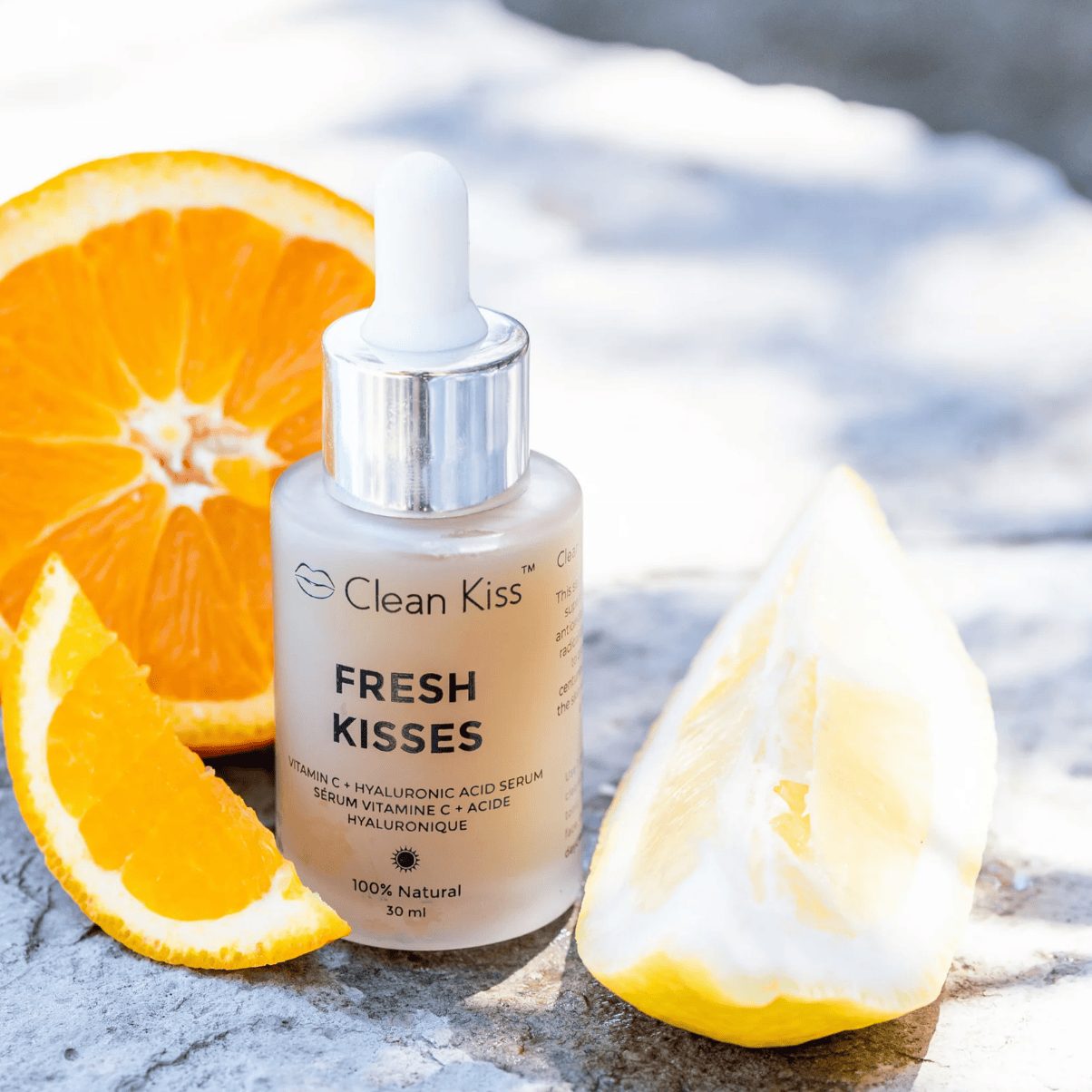 Clean Kiss "Fresh Kisses" Vitamin C & Hyaluronic Acid Serum
