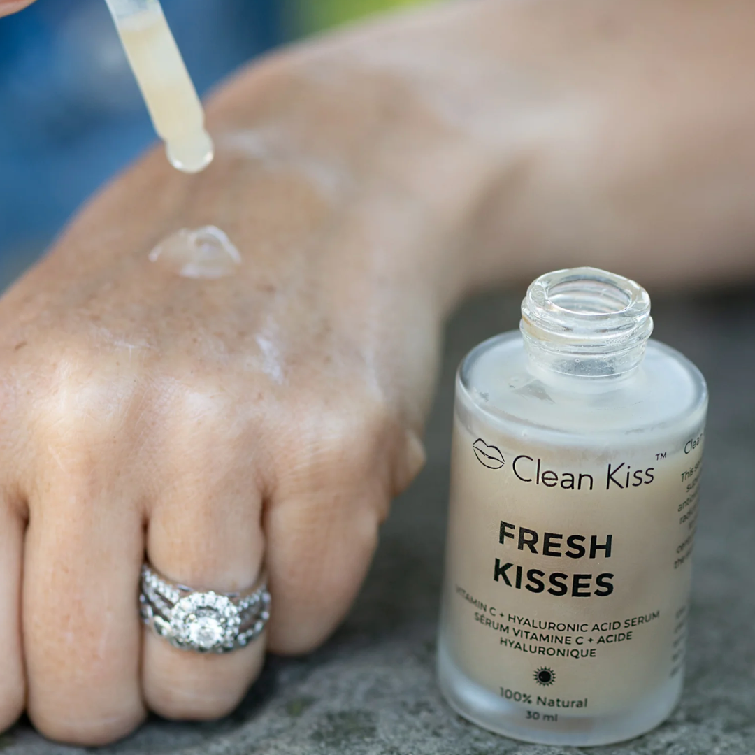 Clean Kiss "Fresh Kisses" Vitamin C & Hyaluronic Acid Serum
