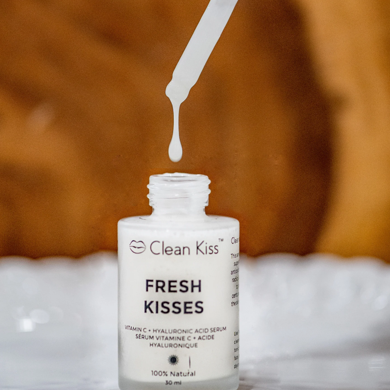 Clean Kiss "Fresh Kisses" Vitamin C & Hyaluronic Acid Serum