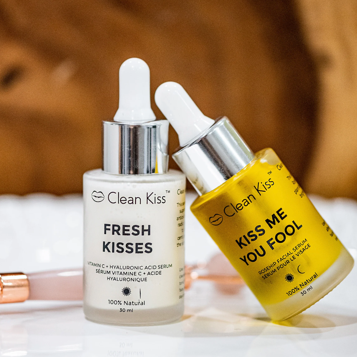 Clean Kiss "Fresh Kisses" Vitamin C & Hyaluronic Acid Serum