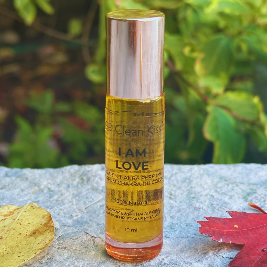 Clean Kiss "I Am Love" Heart Chakra Natural Perfume