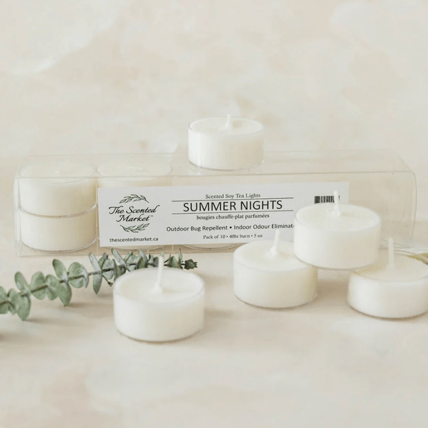 The Scented Market - Summer Nights Tea Lights (Set of 10)