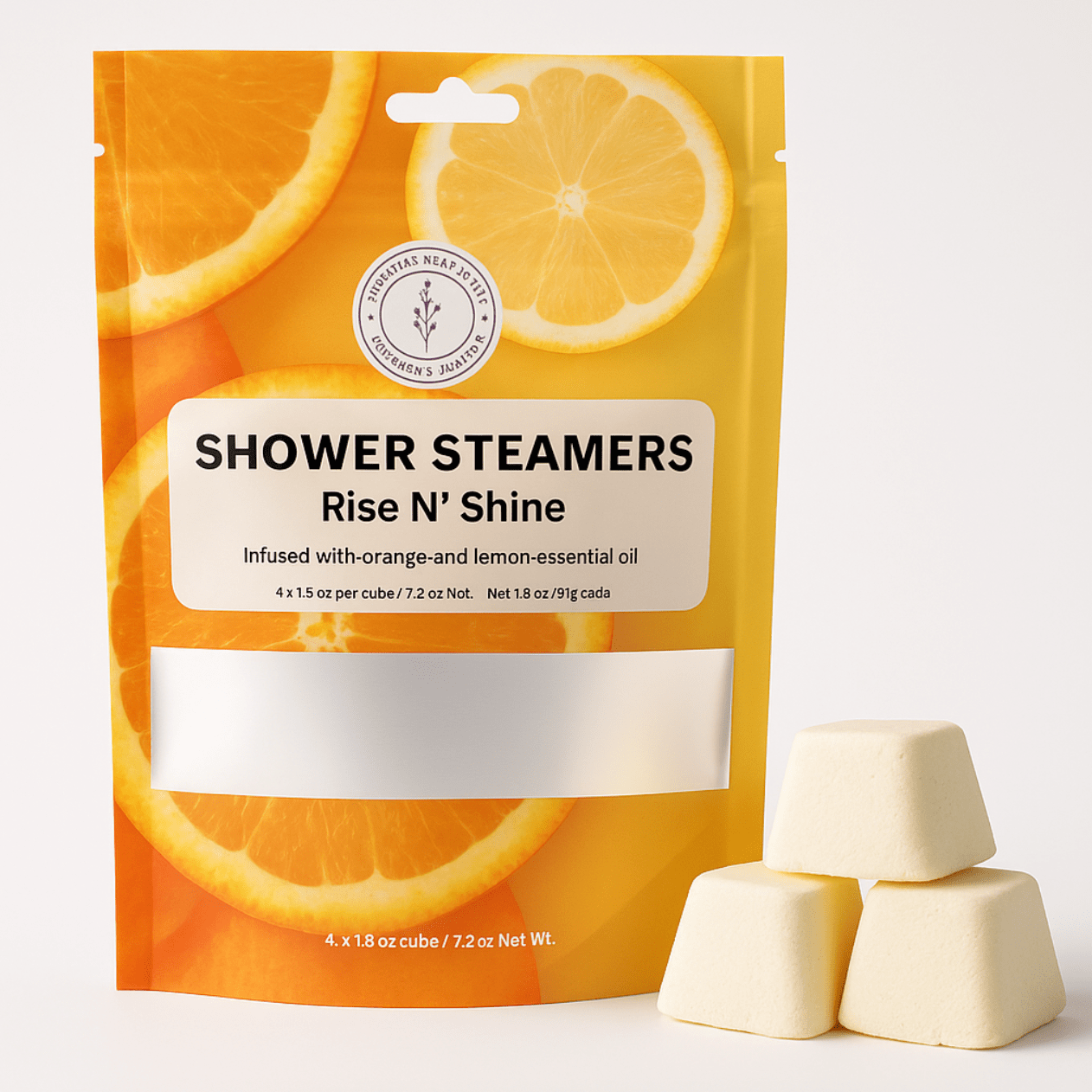 Lavender & Water Shower Steamers - Rise N Shine