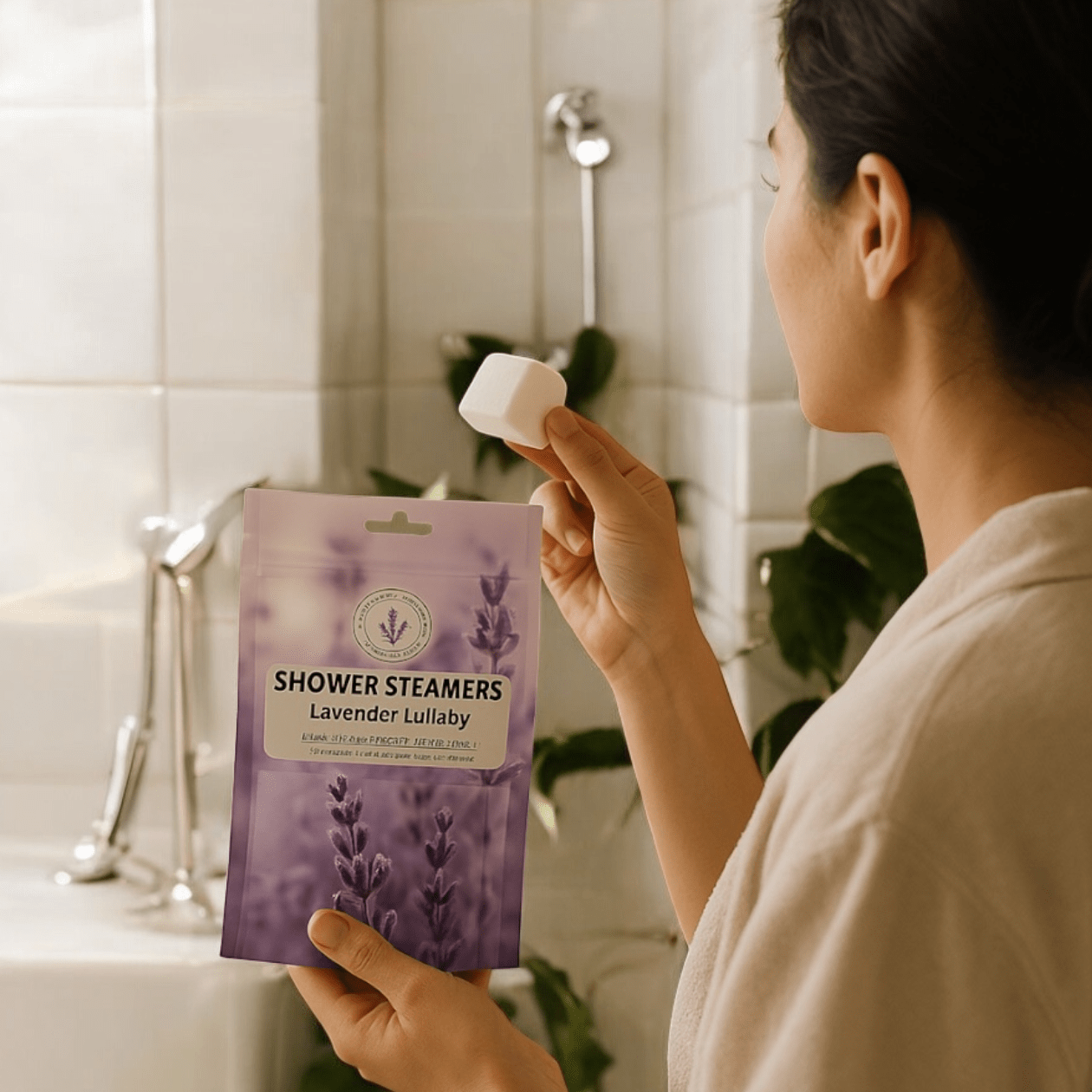 Lavender & Water Shower Steamers - Lavender Lullaby