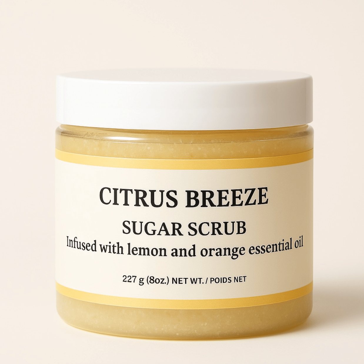 Lavender & Water Sugar Scrub - Citrus Breeze