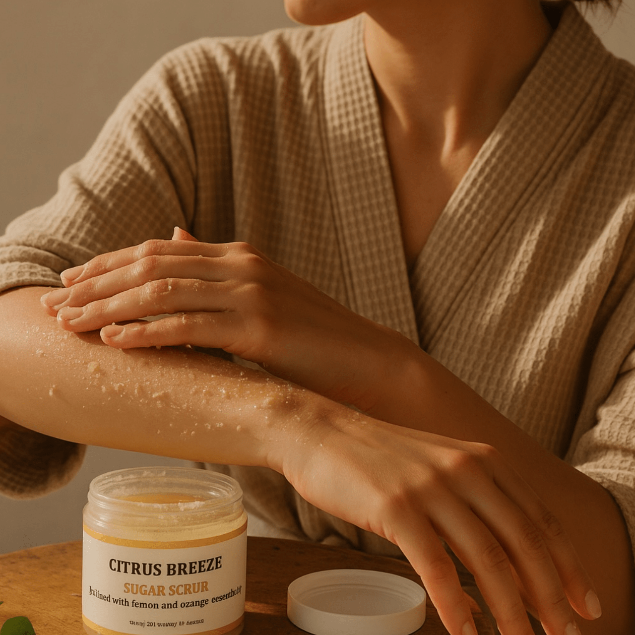 Lavender & Water Sugar Scrub - Citrus Breeze