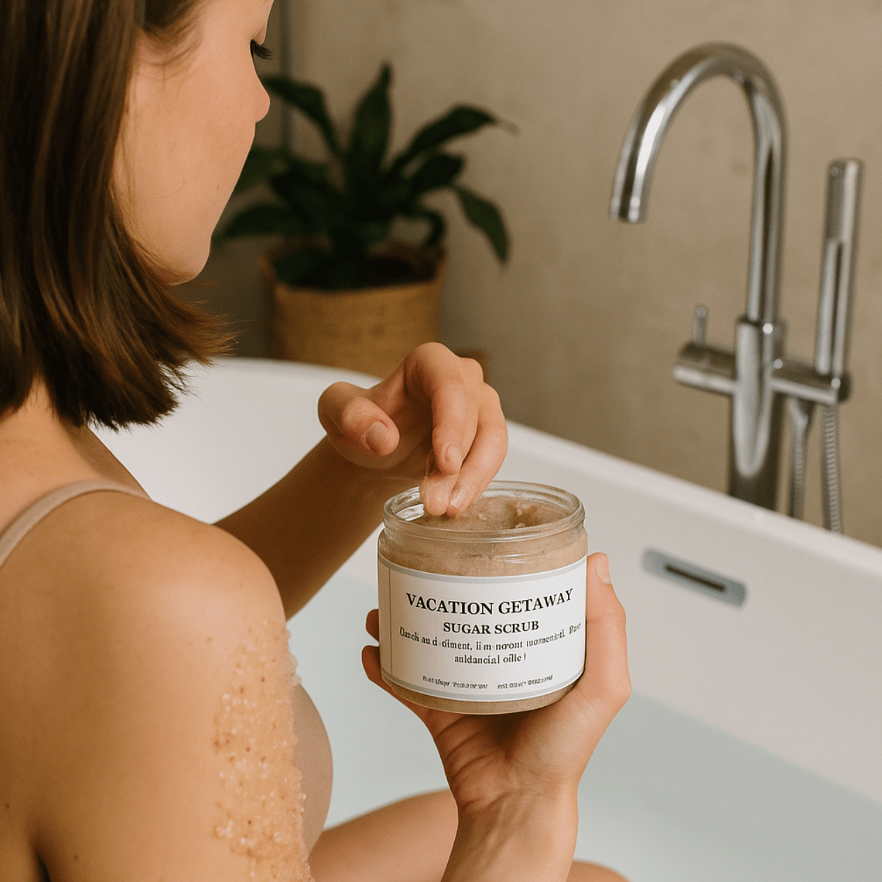 Lavender & Water Sugar Scrub - Lavender