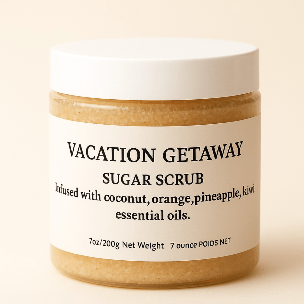 Lavender & Water Sugar Scrub - Vacation Getaway