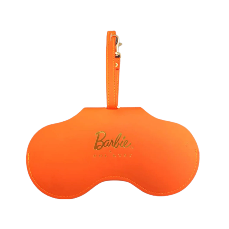Barbie sunglasses case, orange, screenshot from June 26, 2025.