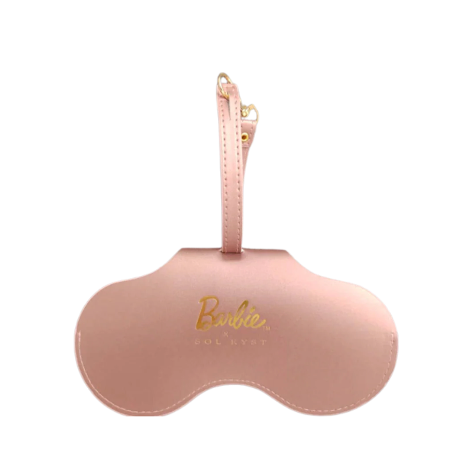 Screenshot of pink Barbie sunglasses case, June 26, 2025.