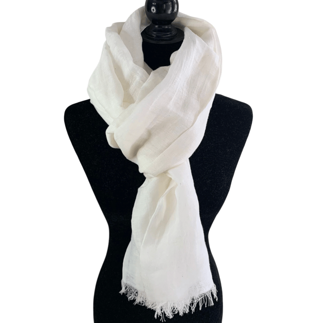 White scarf on mannequin - June 30, 2025 screenshot.