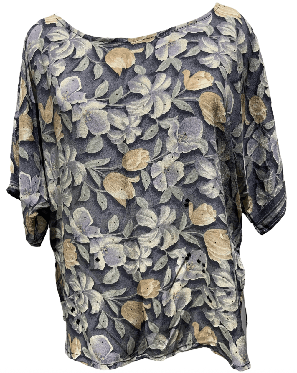 Floral blouse, screenshot from July 19, 2025.