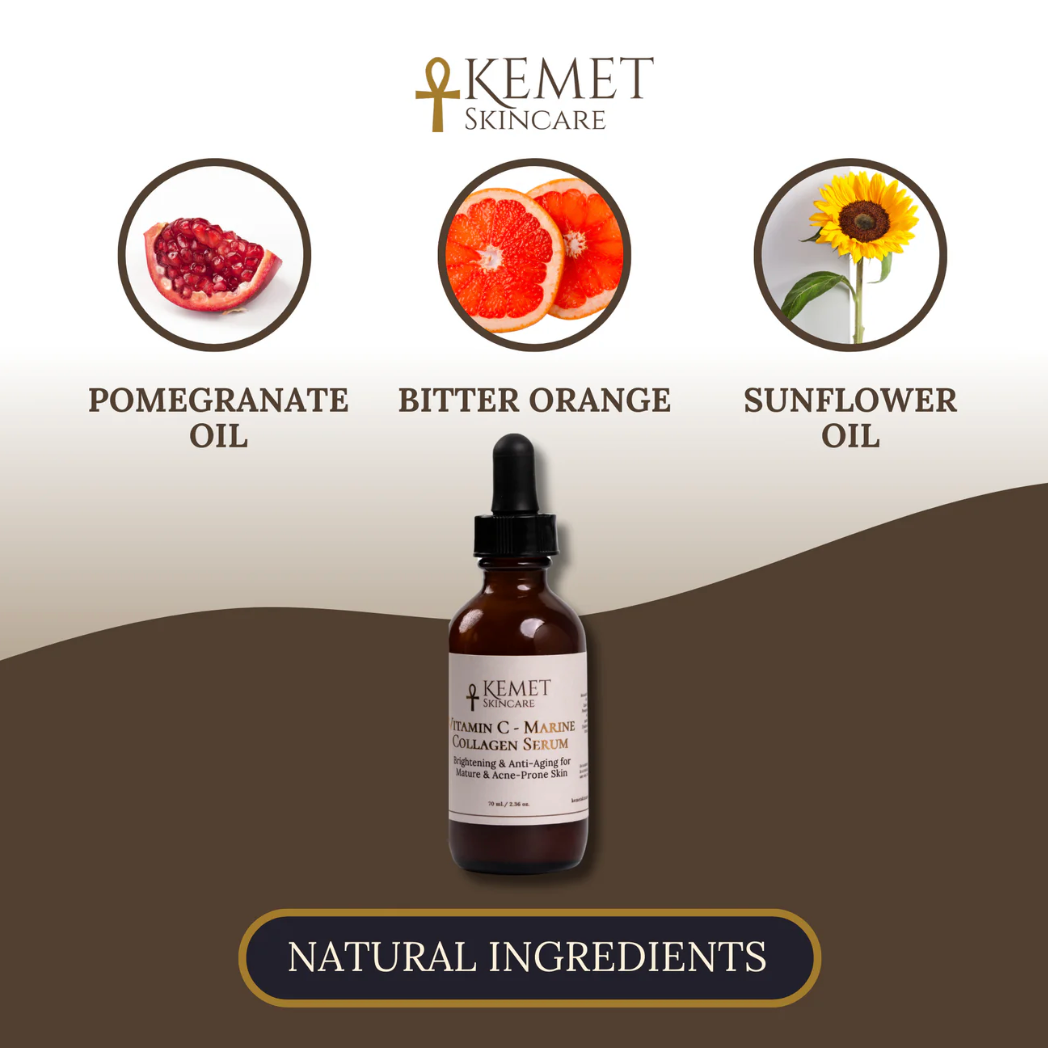 Kemet Skincare Serum with Natural Ingredients (Screenshot 2025)