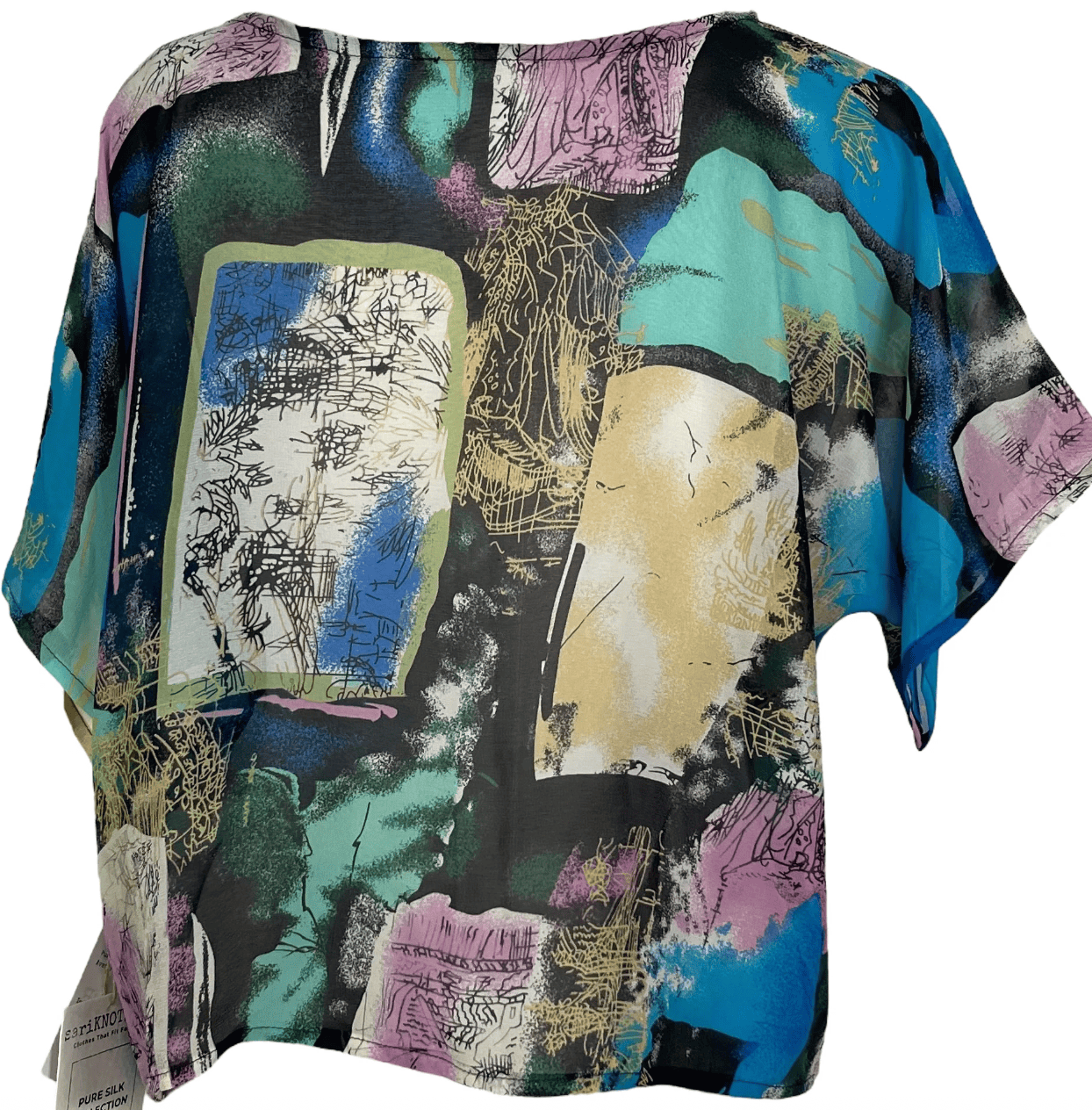 Abstract patterned blouse, August 10, 2025 screenshot.
