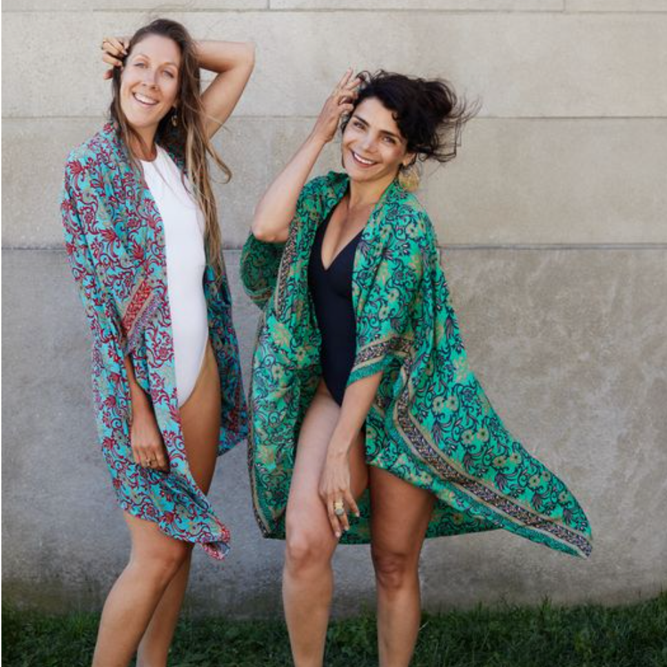 Two women in kimonos, screenshot August 16, 2025