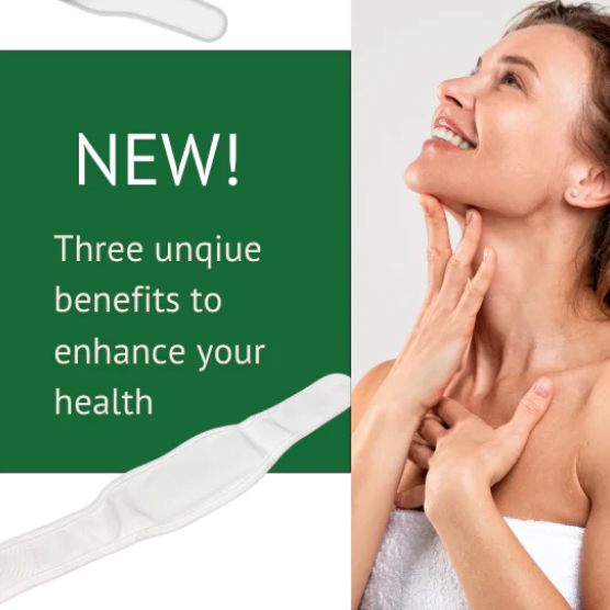 Screenshot of health benefits, woman smiling, September 6, 2025.