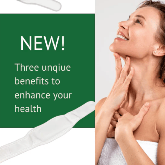 Screenshot of health benefits, woman smiling, September 6, 2025.