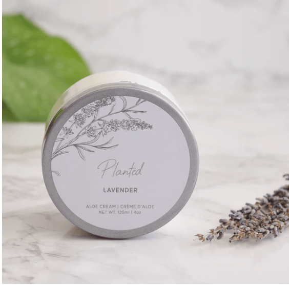 Planted Lavender Aloe Cream, screenshot from Sept 13, 2025