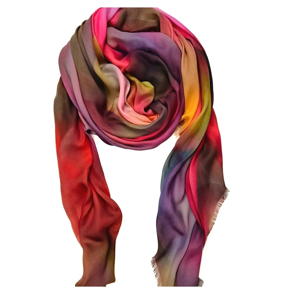 Colorful scarf screenshot, September 17, 2025.