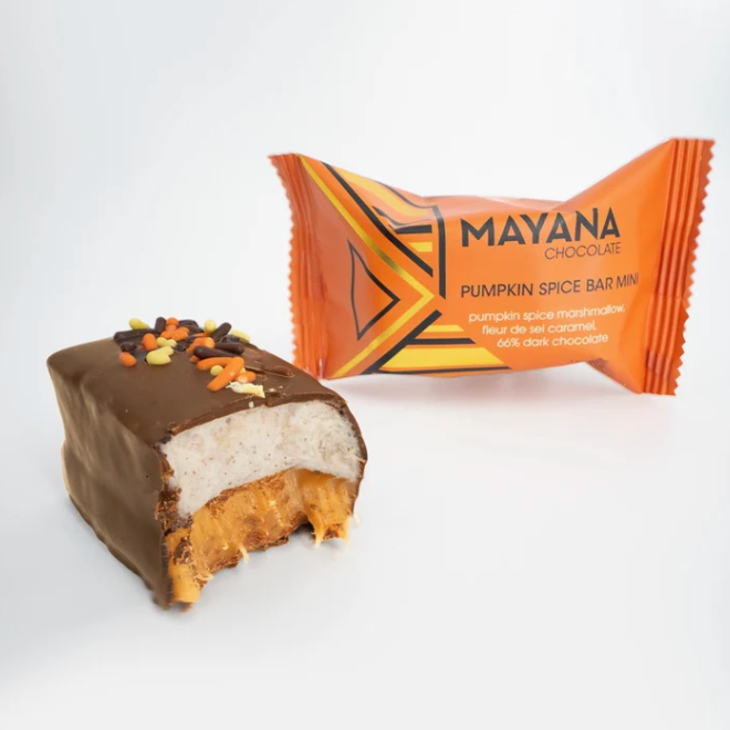 Mayana Mini Chocolate Bar - Pumpkin Spice Bar