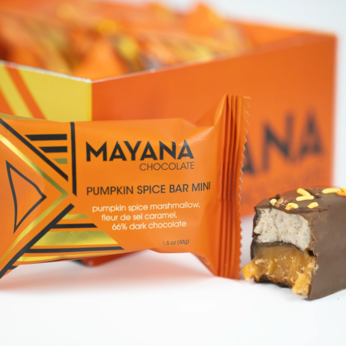 Mayana Mini Chocolate Bar - Pumpkin Spice Bar
