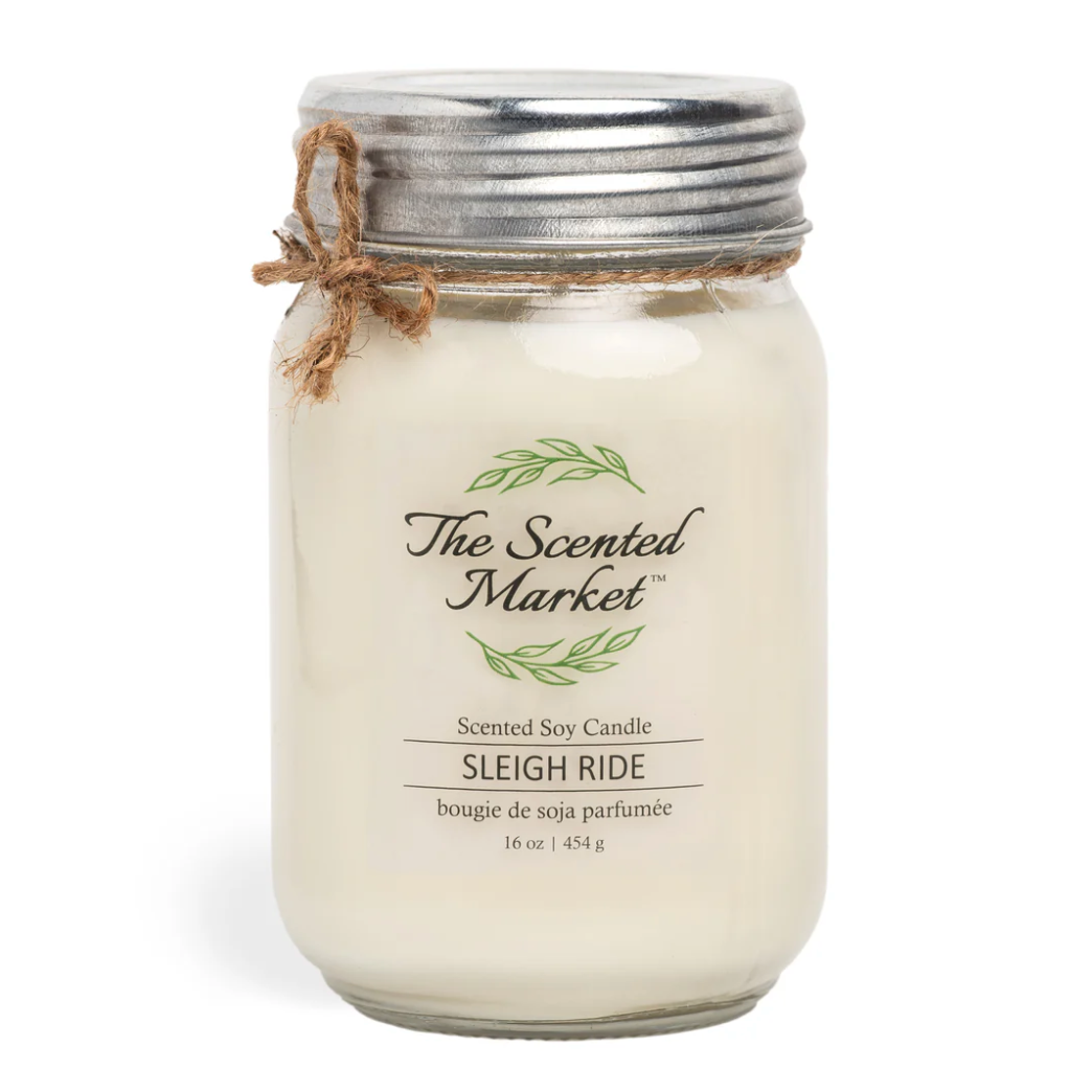 The Scented Market - SLEIGH RIDE Soy Candle