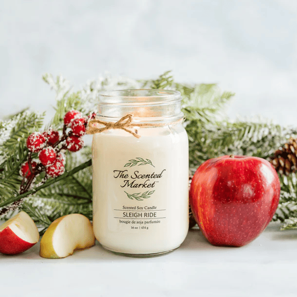 The Scented Market - SLEIGH RIDE Soy Candle