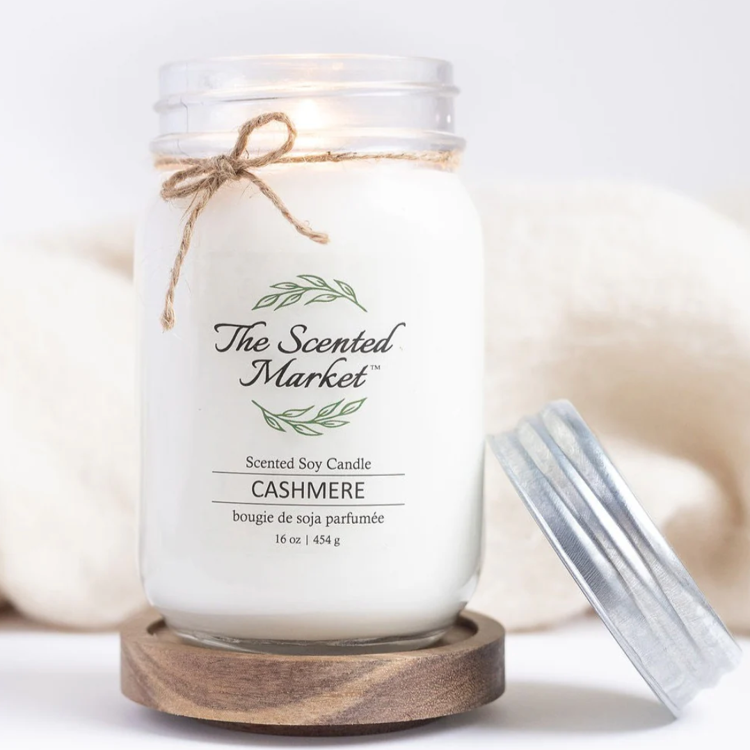 The Scented Market - CASHMERE Soy Wax Candle