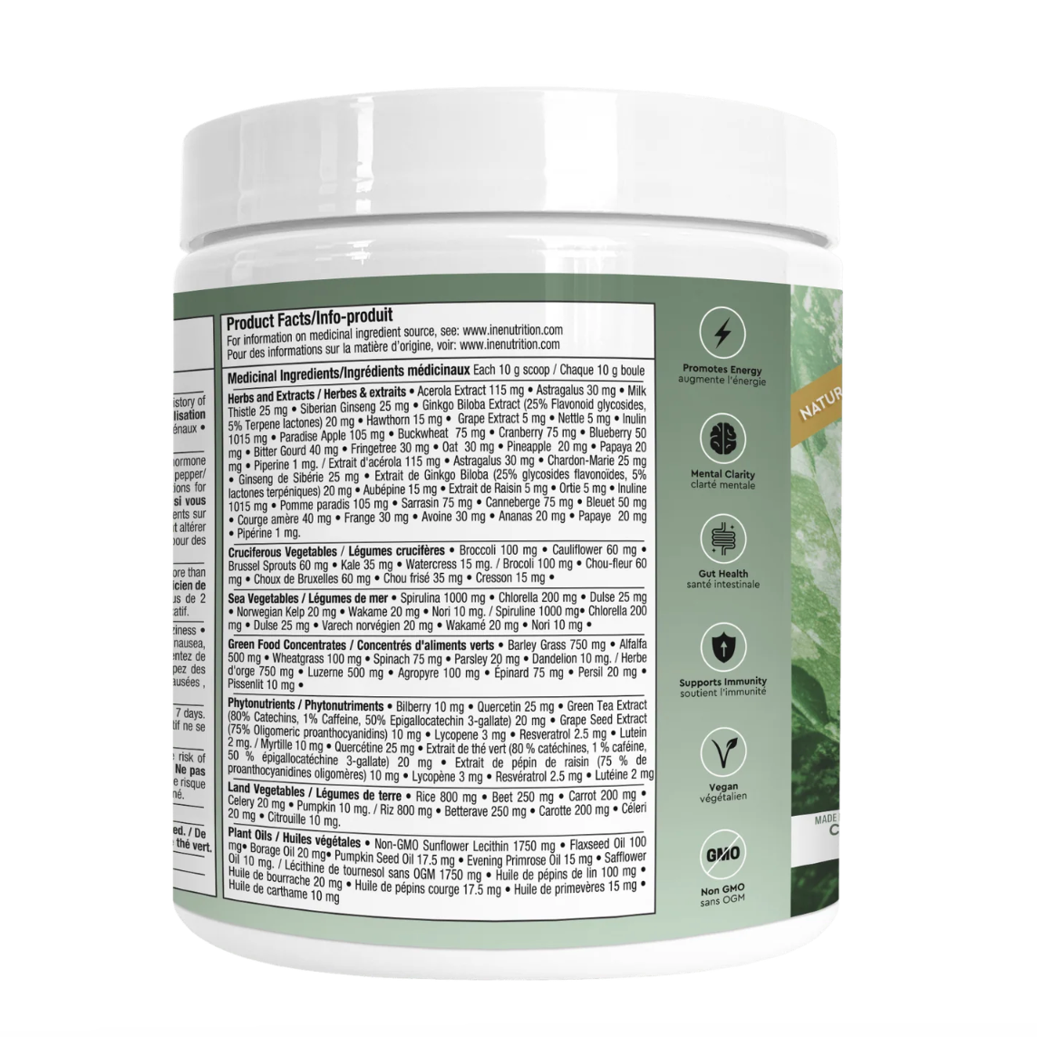 ine+ nutrition Super Greens Pineapple Burst