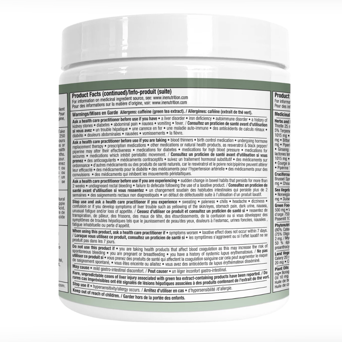 ine+ nutrition Super Greens Pineapple Burst