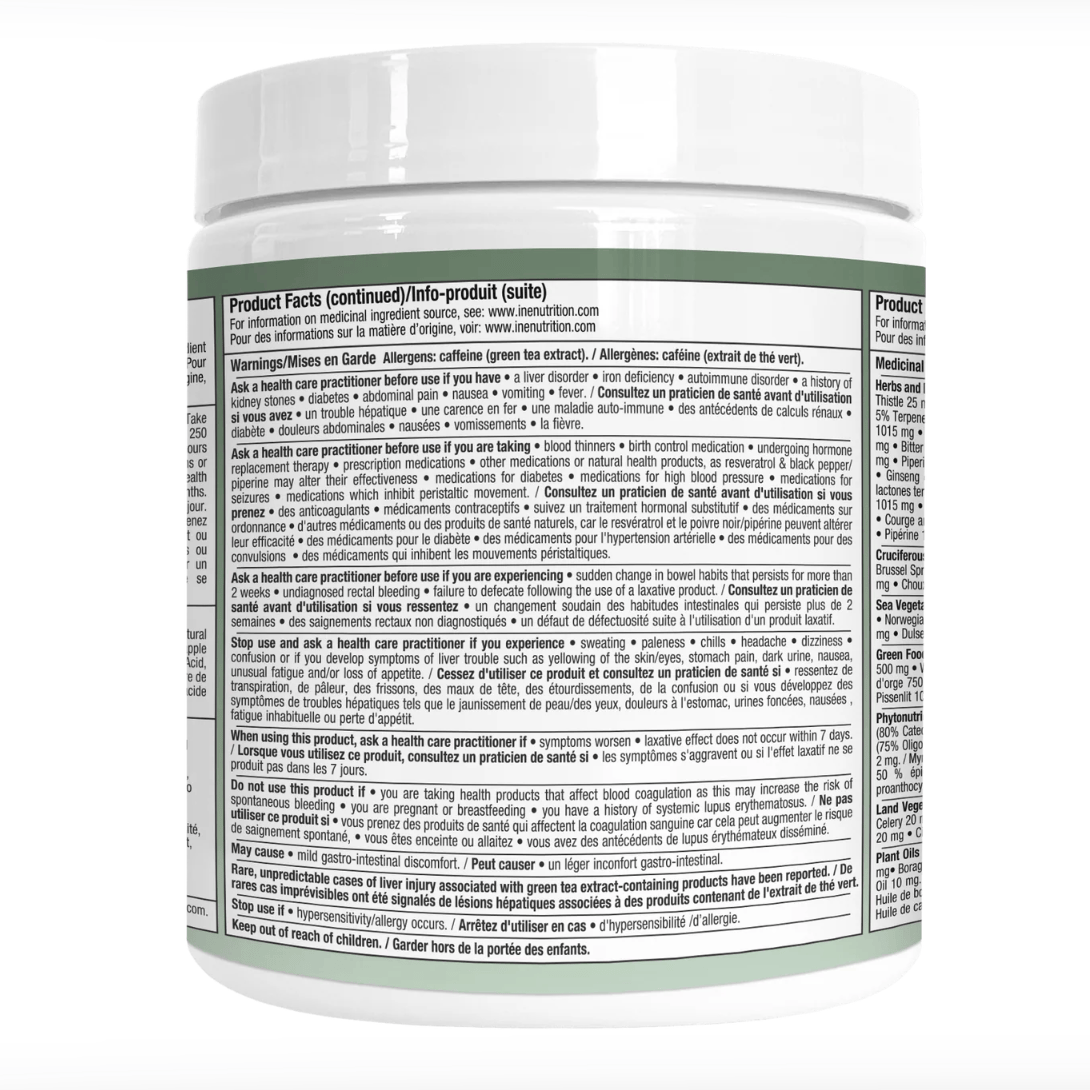 ine+ nutrition Super Greens Pineapple Burst