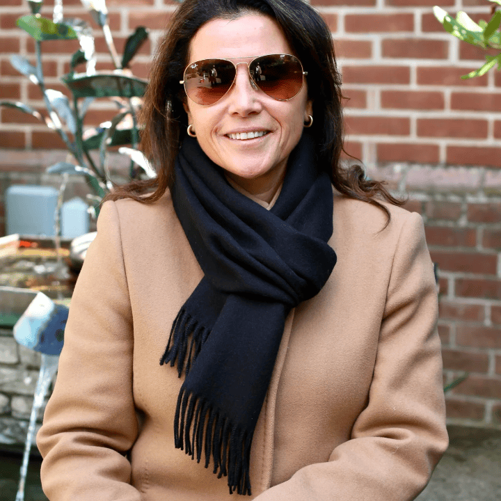 Andes Connection Classic Alpaca Scarf with Fringe