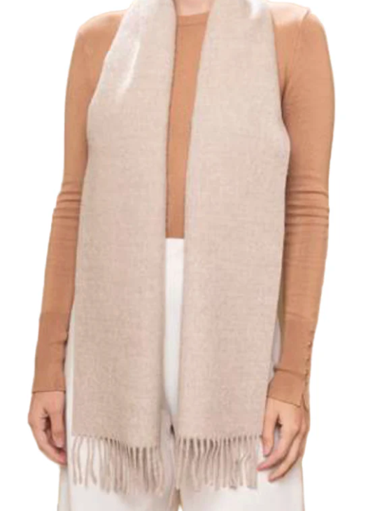 Andes Connection - Classic Alpaca Scarf with Fringe