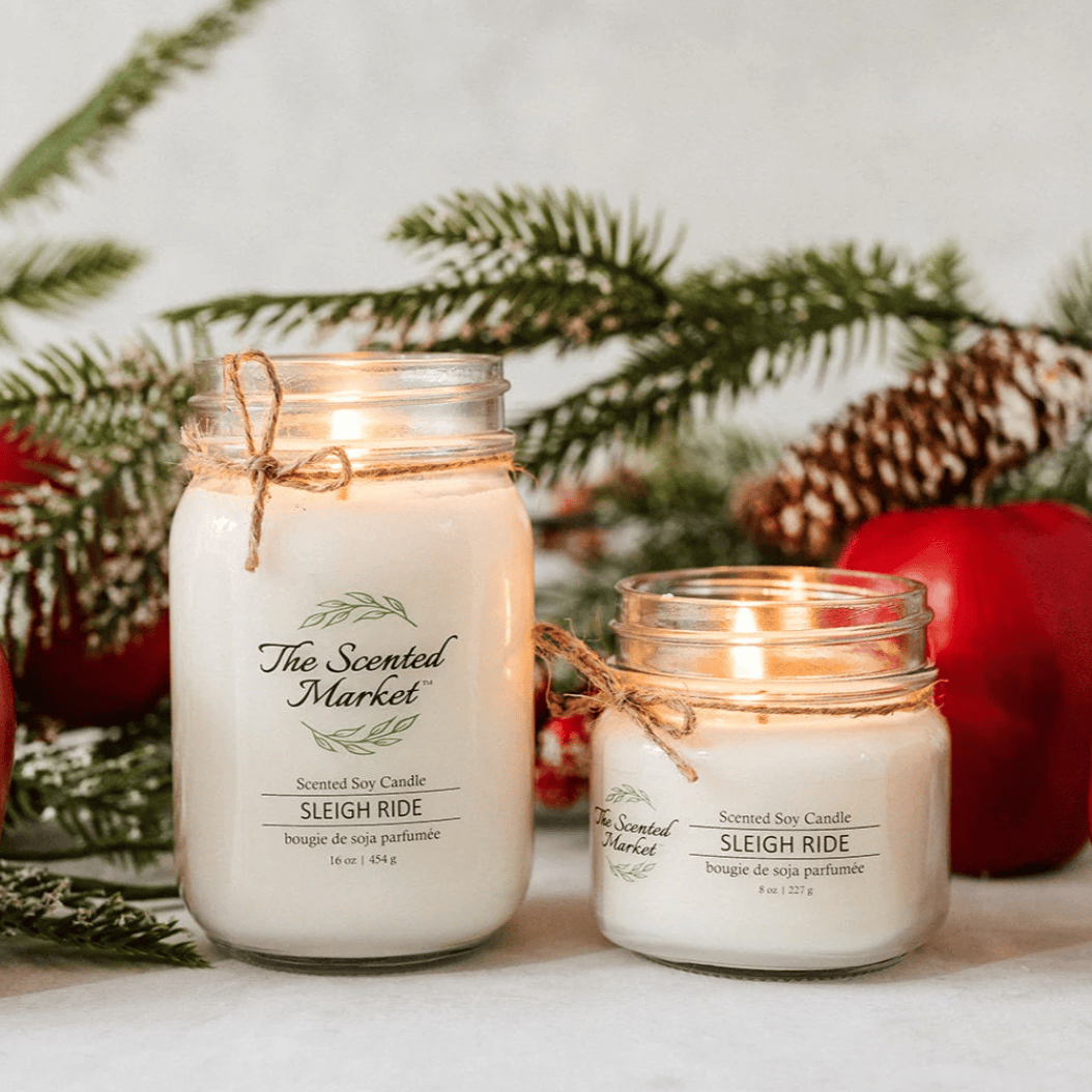 The Scented Market - SLEIGH RIDE Soy Candle