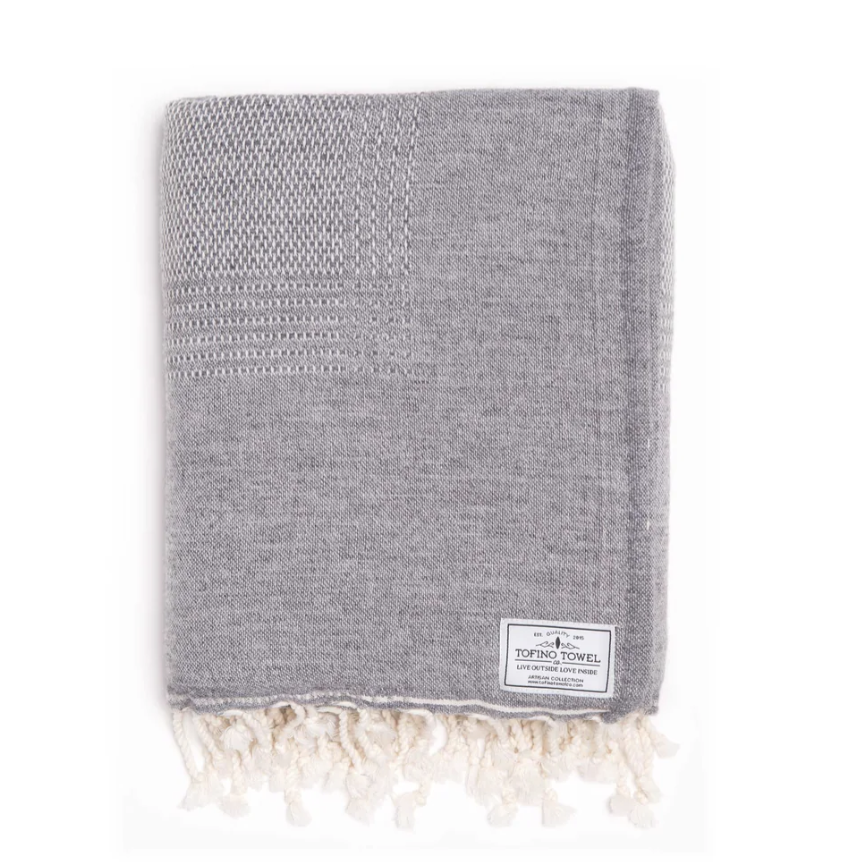 Tofino Towel Co. SHORELINE Wool Blend Throw