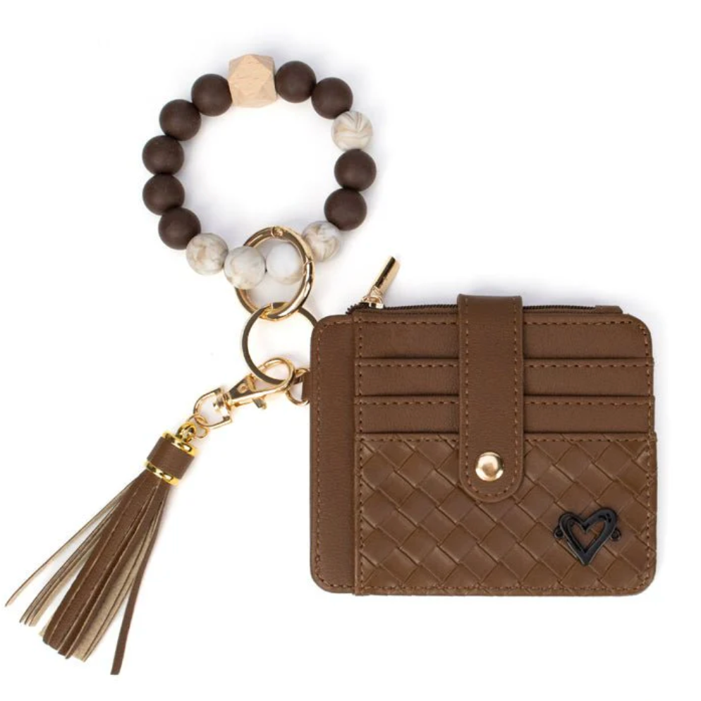 preneLOVE CALGARY Vegan Leather Bracelet Card Case