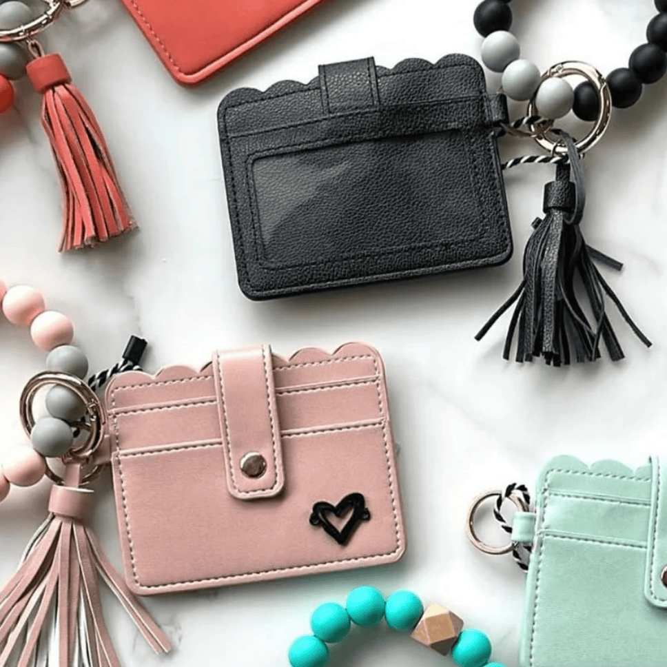 preneLOVE CALGARY Vegan Leather Bracelet Card Case