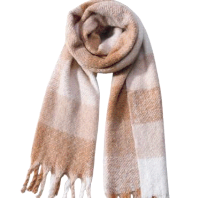 preneLOVE ELLA Plaid Blanket Scarf