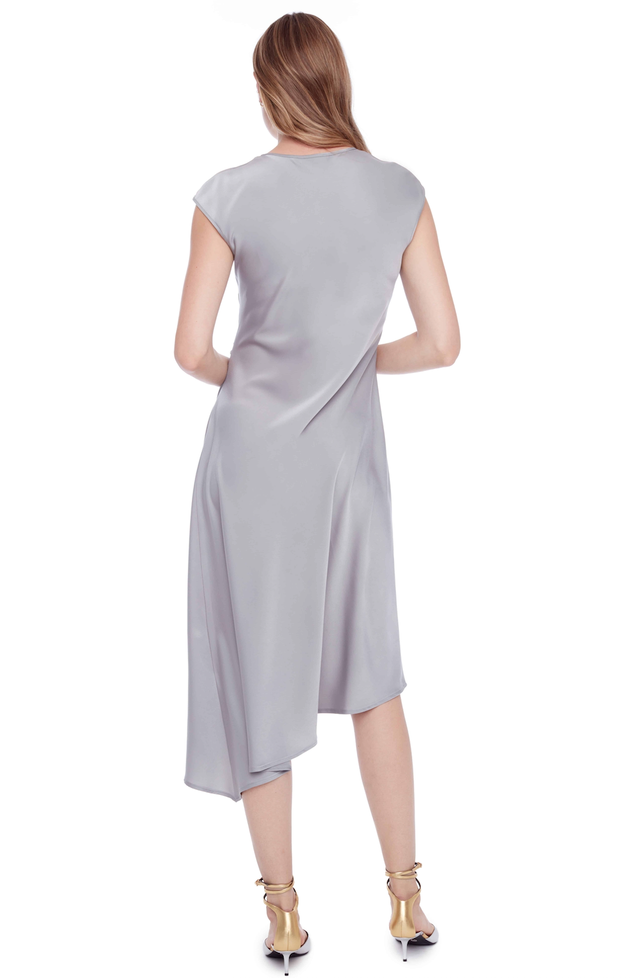 ILTM ROXY Asymmetric Satin Dress