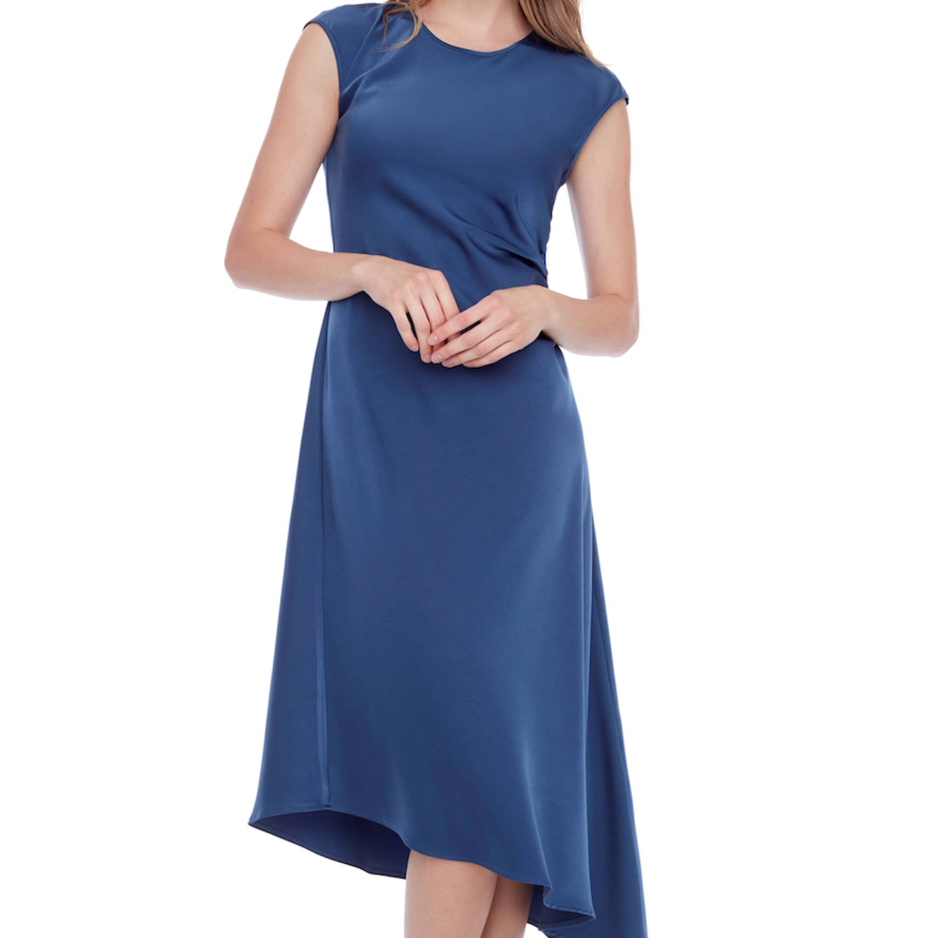 ILTM ROXY Asymmetric Satin Dress