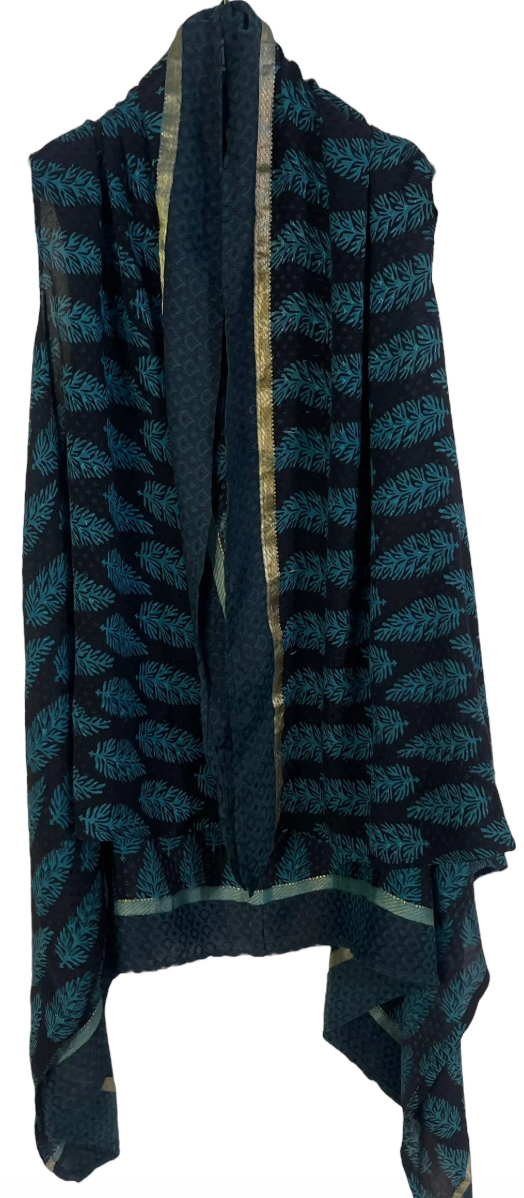 sariKNOTsari Avatar Pure Silk Versatile Vest