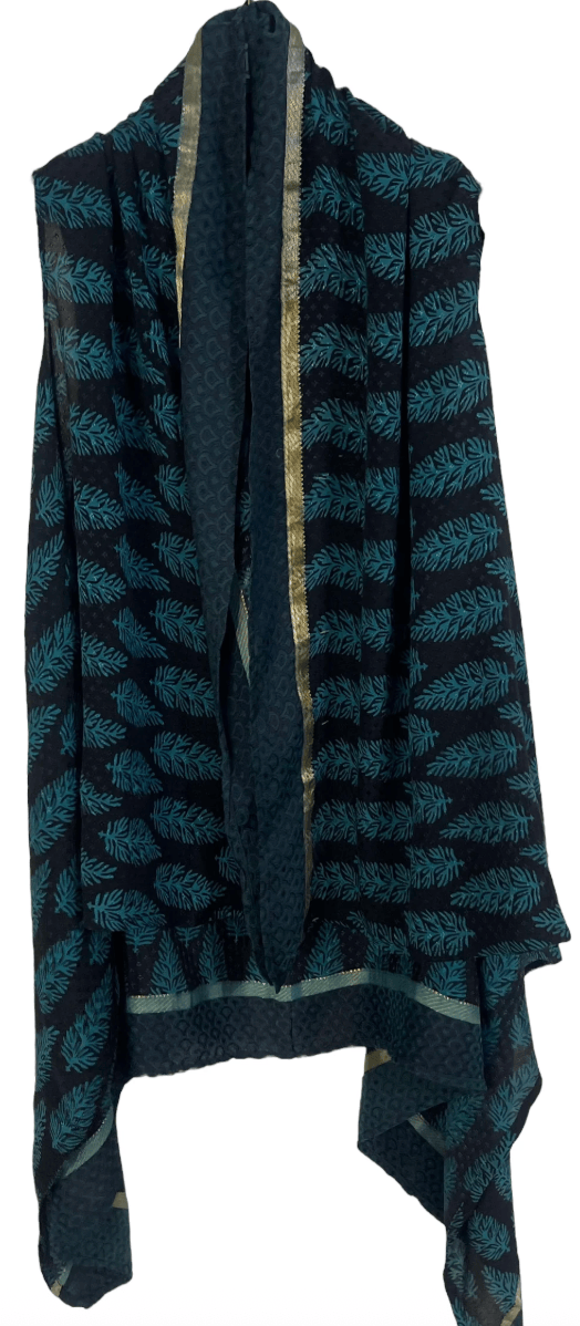 sariKNOTsari Avatar Pure Silk Versatile Vest